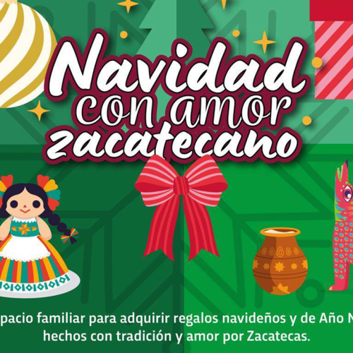 Navidad con sello local: abre el Mercadito “Amor Zacatecano”